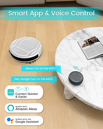 Lefant Robot Vacuum: Tangle-Free, Strong Suction, Wi-Fi-Controlled