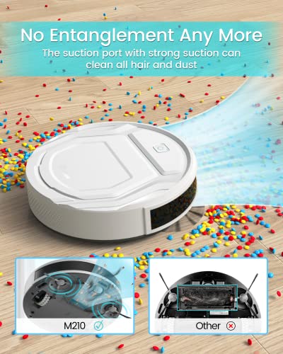 Lefant Robot Vacuum: Tangle-Free, Strong Suction, Wi-Fi-Controlled