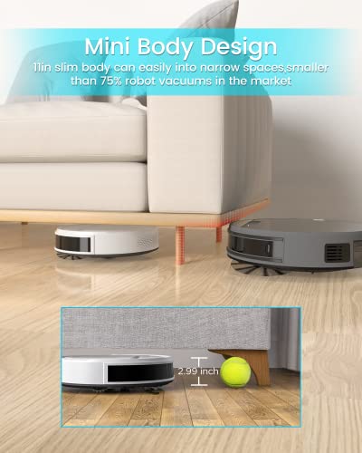 Lefant Robot Vacuum: Tangle-Free, Strong Suction, Wi-Fi-Controlled