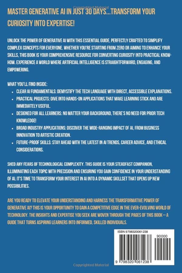 Beginner's Guide to Generative AI Mastery