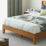 Zinus Leah Bamboo Bed Frame with Headboard, Queen