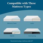 LUCID L300 Adjustable Bed Frame - Queen Size