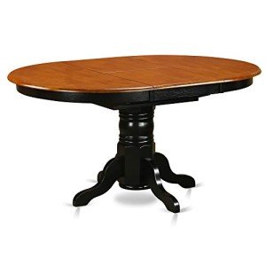 Avon Oval Wooden Dining Table with Butterfly Leaf