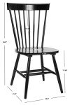 Safavieh Parker Black Dining Chair Set of 2