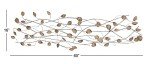 Deco 79 60-Inch Metal Wall Decor Piece