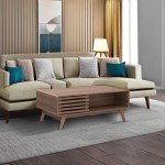 Mopio Ensley Mid-Century Modern Coffee Table