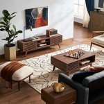 Mopio Ensley Mid-Century Modern Coffee Table