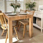 Expandable Kitchen Table, First, Wotan Oak Finish