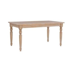 Brown Linon Dining Table for Modern Homes