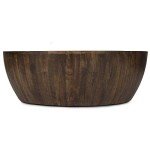 Walnut Goa Coffee Table by POLY & BARK