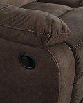 Brown Traditional Pull Tab Rocker Recliner