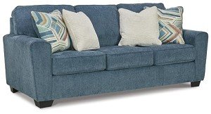 Cashton Blue Casual Sofa for Living Room