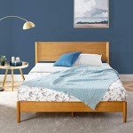 ZINUS Allen Mid Century Queen Wood Bed Frame