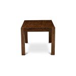 Celina Rustic Walnut Rectangle Kitchen Table 36x60