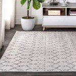 Vintage Boho Moroccan Diamond Area Rug 240x300 cm