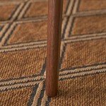 Molly Mid Century Modern Dark Grey Dining Chairs Set