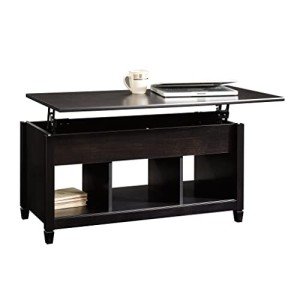 Sauder Lift-Top Coffee Table in Black