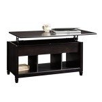 Sauder Lift-Top Coffee Table in Black