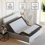 Adjustable Zero Gravity Massage Bed Frame
