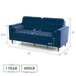 Edenbrook Lynnwood Tufted Sofa, Loveseat, Chair Options