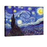 Van Gogh Starry Night Canvas Wall Art Print