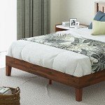 ZINUS Vivek King Wood Platform Bed Frame