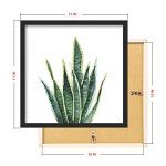 Botanical Wall Art Set - 10x10 Inch Panels