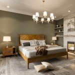 Ethan Deluxe Rustic King Bed Frame with Headboard