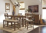 Rustic Farmhouse 36" Counter Height Dining Table