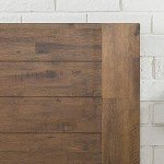 Zinus Tonja Queen Platform Bed in Brown