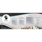 Rustic Glass Eucalyptus and Herb Floral Arrangement