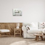 Hydrangea Bouquets Thankful Grateful Blessed Wall Art