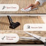 nuLOOM Rigo Hand Woven Jute Area Rug 152x244 cm