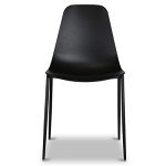 POLY & BARK Isla Set of 4 Black Chairs