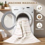 Large Soft Boho Moroccan Area Rug 6x9