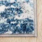 Large Soft Indoor Area Rug: 8x10 Modern Design