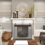 Deco 79 Wood Floral Handmade Home Wall Decor Intricately Carved Mandala Wall Sculpture, Wall Art 35" x 2" x 35", White