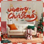 65" Mid-Century Modern Loveseat Couch Beige