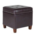 Kinfine Square Tufted Storage Ottoman