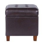 Kinfine Square Tufted Storage Ottoman