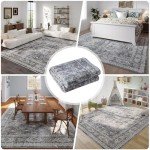 Large Soft Boho Washable Area Rug – 8x10
