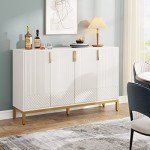 Elegant 59-Inch Buffet Cabinet with Storage Solutions