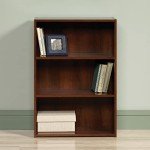 Sauder Beginnings 3-Shelf Adjustable Bookcase - Brook Cherry