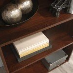 Sauder Beginnings 3-Shelf Adjustable Bookcase - Brook Cherry