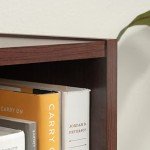 Sauder Beginnings 3-Shelf Adjustable Bookcase - Brook Cherry
