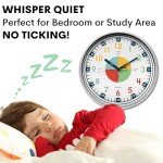 Kids Learning Clock - Fun Wall Clock for Bedrooms