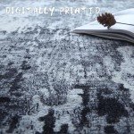 Boho Soft 5x7 Washable Area Rug - Grey/Black