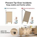 Tribesigns Modern Wood Storage Cabinet with Doors