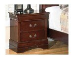 Alisdair 2 Drawer Nightstand in Dark Brown