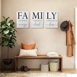 Inspirational Black and White Canvas Art Set